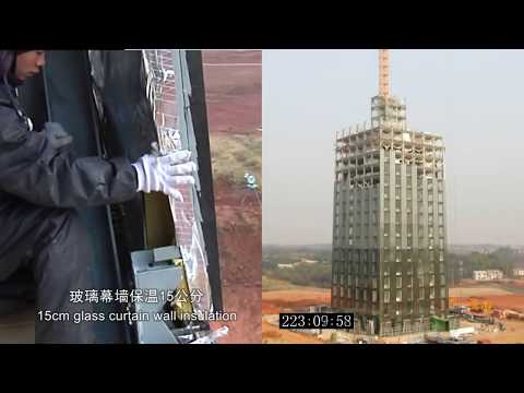 Youtube: 30-story building built in 15 days! Construction time lapse of J57, Changsha, China.