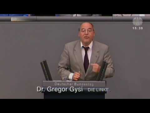Youtube: Gregor Gysi, DIE LINKE: Lissabon-Vertrag neu interpretiert