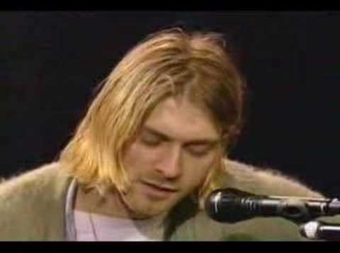 Youtube: Nirvana rehearsing "the man who sold the world"