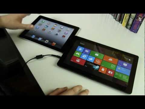 Youtube: Windows 8 vs. iPad: feature-by-feature comparison
