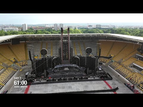 Youtube: Rammstein - Europe Stadium Tour (Time Lapse)