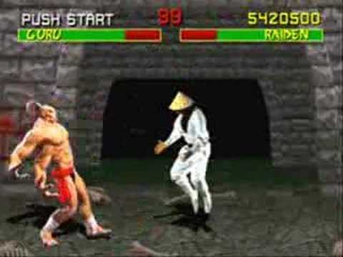 Youtube: Mortal Kombat arcade Raiden 2/2