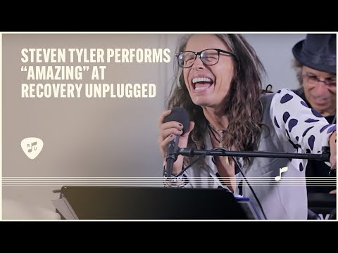 Youtube: Steven Tyler performs "Amazing" at Recovery Unplugged