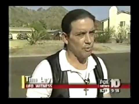 Youtube: Phoenix Lights UFO Witness Tim Ley  TV Interview - 6/13/1997