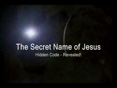 Youtube: REVEALED! -The Secret Name of Jesus -  (Hidden Code- Hebrew Ideograms)