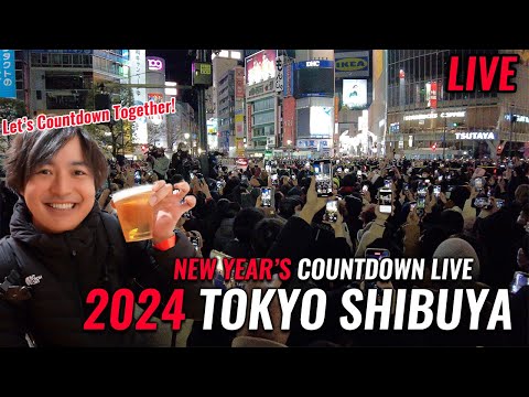 Youtube: 2024 Countdown Livestream from Tokyo Shibuya !!