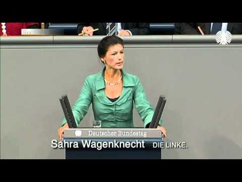 Youtube: Sahra Wagenknecht, DIE LINKE: Gewissenloser und zunehmend rabiater Kapitalismus