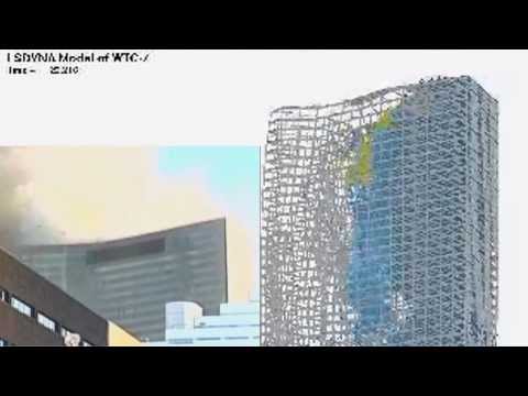 Youtube: WTC  7 Test -  NIST Sim vs Realtime Sync
