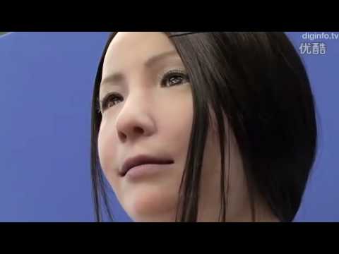 Youtube: A very human-like robot invented by Japanese engineers