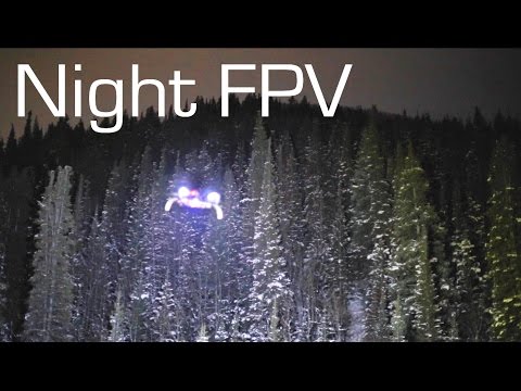 Youtube: NIGHT FPV - Drone Quadcopter with 100W LED Bar