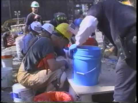 Youtube: FDNY Searching Buckets of Dust for Human Remains