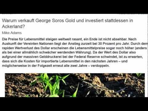 Youtube: Bestätigung für Familienlandsitz nach Anastasía? Milliardär George Soros kauft Ackerland!