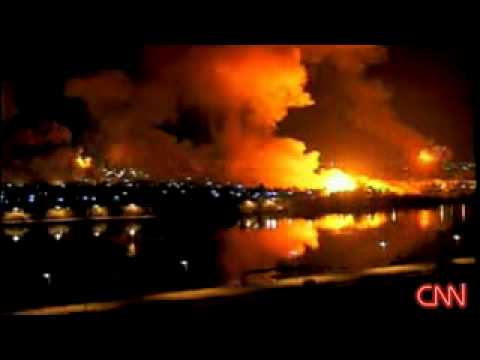 Youtube: ★ Shock and Awe the initial bombing of baghdad ★