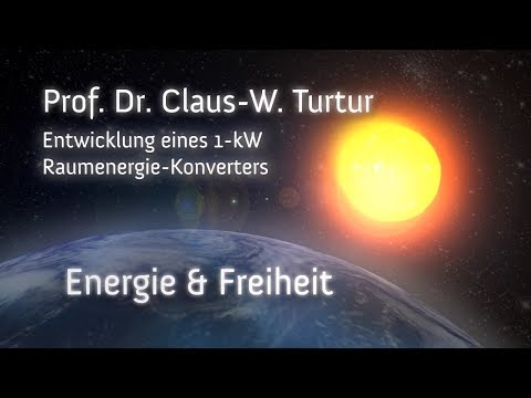 Youtube: 1-kW Raumenergie-Konverter - Prof. Dr. Claus Turtur