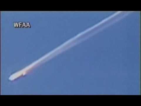 Youtube: NASA - Space Shuttle - Columbia Break-up flight Footage