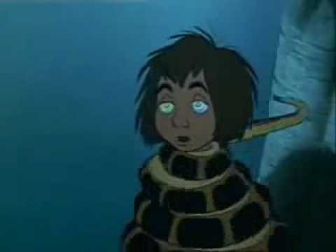 Youtube: Kaa hypnotizing Mowgli