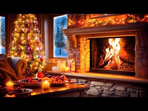 Youtube: 24/7 Beautiful Christmas Ambience 🎅🎄 Relaxing Christmas Music Fireplace 🔥 Christmas Music Fireplace