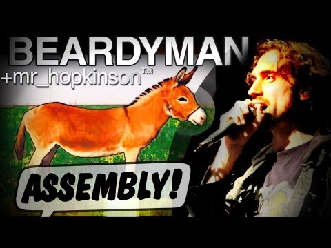Youtube: BEARDYMAN with mr_hopkinson "ASSEMBLY" at ASSEMBLY ROOMS, Edinburgh (August 2011)