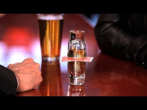 Youtube: How to Do the Whiskey Water Trick | Bar Tricks