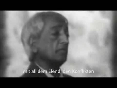 Youtube: Jiddu Krishnamurti -zeitgeist addendum  Auf Deutsch