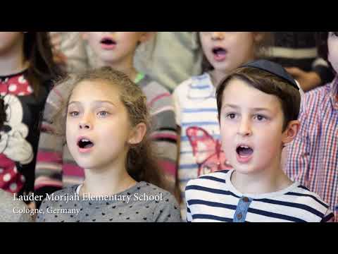 Youtube: Hatikvah Sung by Lauder Students