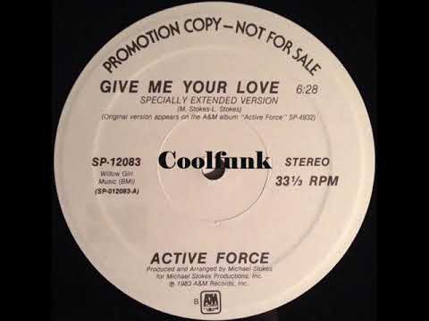 Youtube: Active Force - Give Me Your Love (12" Specially Extended Version 1983)