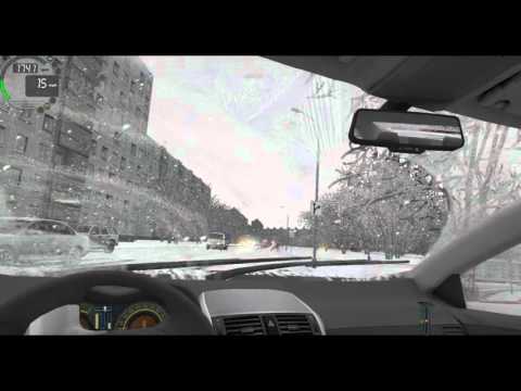 Youtube: City Car Driving - Oculus Rift DK2 (Winter)