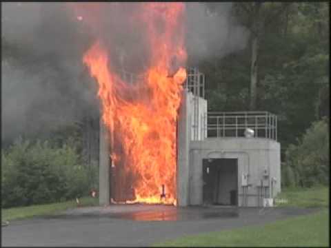 Youtube: Live Dust Explosion at FM Global's Research Campus in West Glocester, Rhode Island