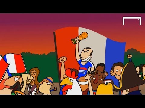 Youtube: GOALTOONS: France's World Cup history