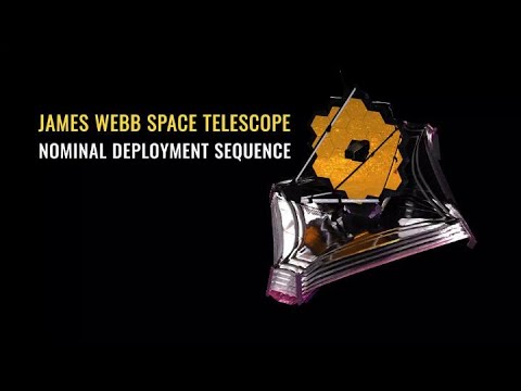 Youtube: James Webb Space Telescope Deployment Sequence (Nominal)