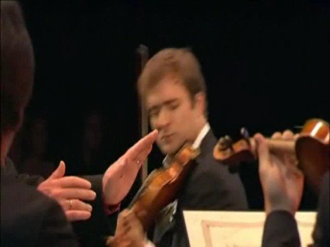 Youtube: Renaud Capucon plays Bach violin concerto at the 2008 Verbier Festival