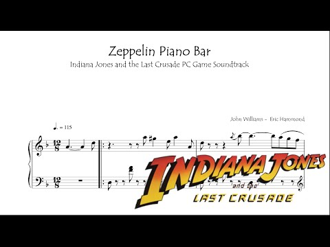 Youtube: Zeppelin Piano Bar - Indiana Jones and the Last Crusade
