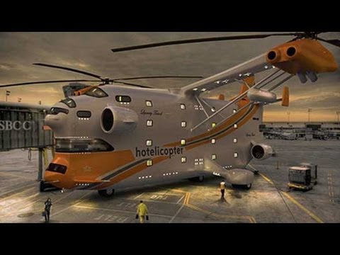 Youtube: Hotelicopter - The Worlds First Flying Hotel