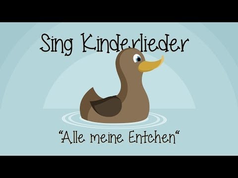 Youtube: Alle meine Entchen - Kinderlieder zum Mitsingen | Sing Kinderlieder