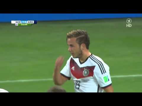 Youtube: Mario Götze WM 2014 Finale Tor