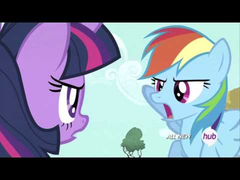 Youtube: Twilight Sparkle and Rainbow Dash arguing