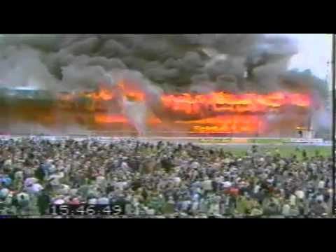 Youtube: Bradford City Football Club Stadion Feuer/Fire! May 11th 1985