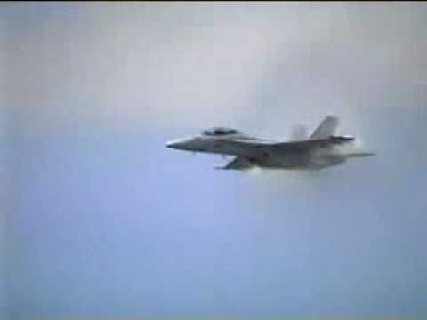 Youtube: F18 Crossing The Sound Barrier !