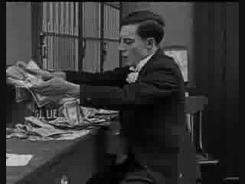 Youtube: Buster Keaton in THE HAUNTED HOUSE (1921) -- Part 1 of 3
