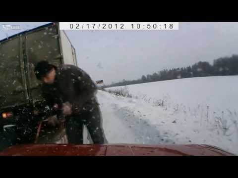 Youtube: Positive compilation of Russian dash cams(Video by ArkadiYM93- Author )