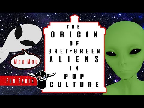Youtube: The Origin of Grey & Green Aliens in Pop Culture