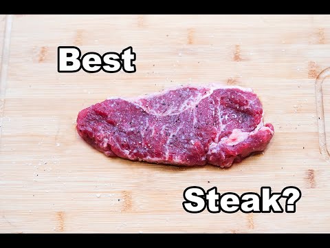 Youtube: How to Fry a Steak perfectly in a Carbon Steel Wok- New York Strip Sirloin Steak
