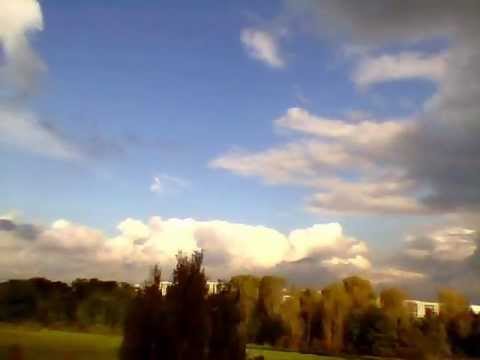 Youtube: Wolkenzeitraffer 11.Oktober 2012 Sonnenauf- bis Sonnenuntergang