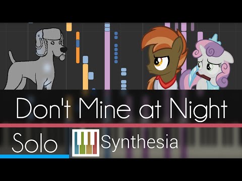 Youtube: Don't Mine at Night - JanAnimations & ShadyVox -- Synthesia HD