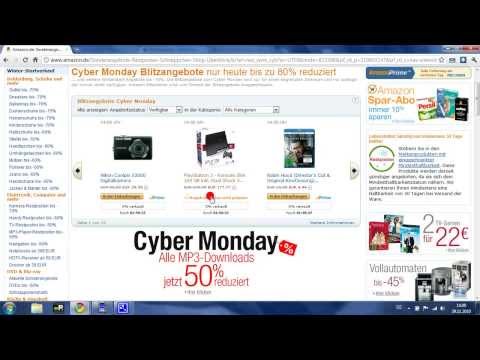 Youtube: Amazon Cyber Monday