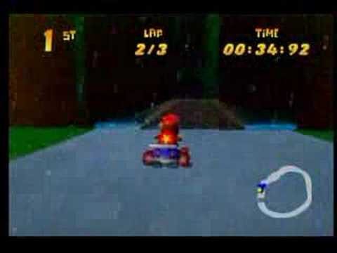 Youtube: Diddy Kong Racing - Wizpig Race 1 - Diddy