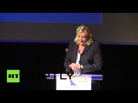 Youtube: France: Marine Le Pen blasts EU for "isolating" Russia