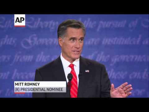Youtube: Obama, Romney Debate 'Role of Government'