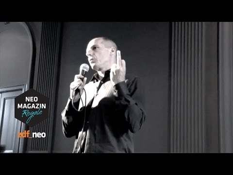 Youtube: Varoufakis and the fake finger #varoufake | NEO MAGAZIN ROYALE mit Jan Böhmermann - ZDFneo