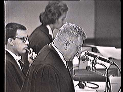Youtube: Eichmann trial - Session No. 1
